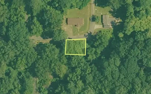 Aerial view of OUACHITA County parcel 876-00041-000R — Arkansas post-auction with approximate parcel outline