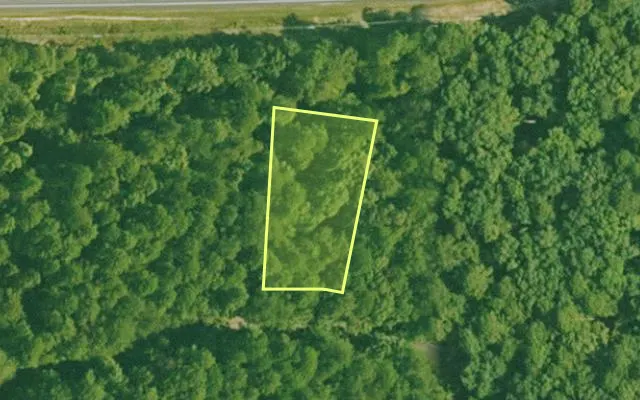 Aerial view of SALINE County parcel 668-00019-000 — Arkansas post-auction with approximate parcel outline