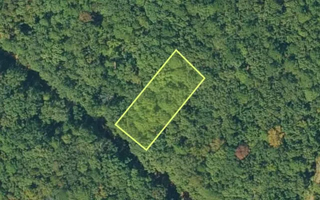 Aerial view of VAN BUREN County parcel 4300-02121-0000 — Arkansas post-auction with approximate parcel outline