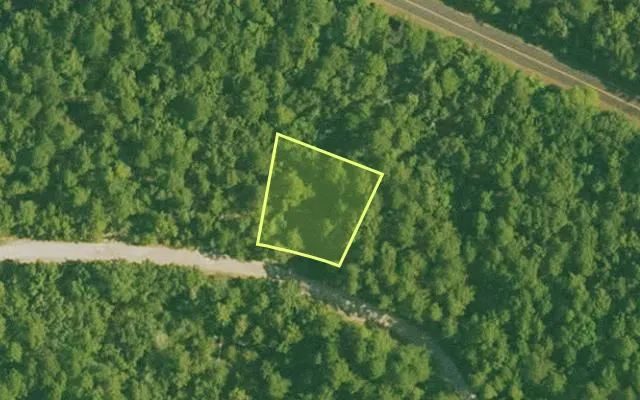 Aerial view of SALINE County parcel 500-00101-000 — Arkansas post-auction with approximate parcel outline