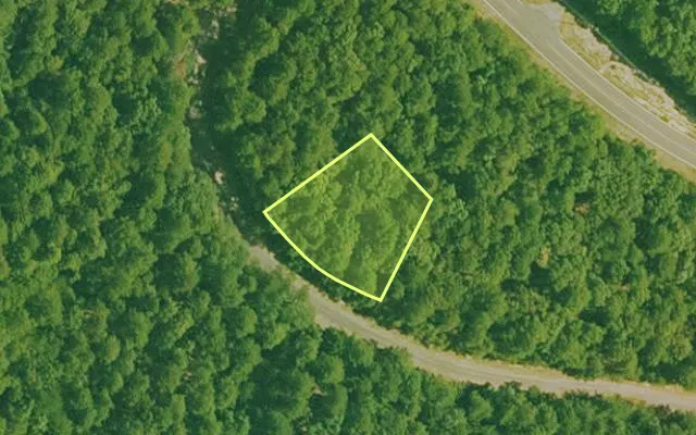 Aerial view of SALINE County parcel 640-00177-000 — Arkansas post-auction with approximate parcel outline