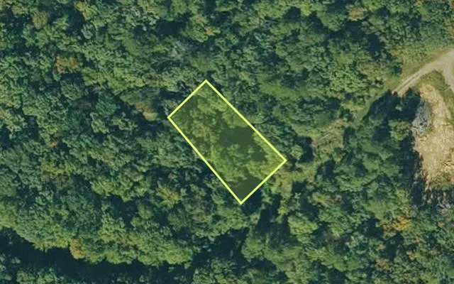 Aerial view of VAN BUREN County parcel 4550-02065-0000 — Arkansas post-auction with approximate parcel outline