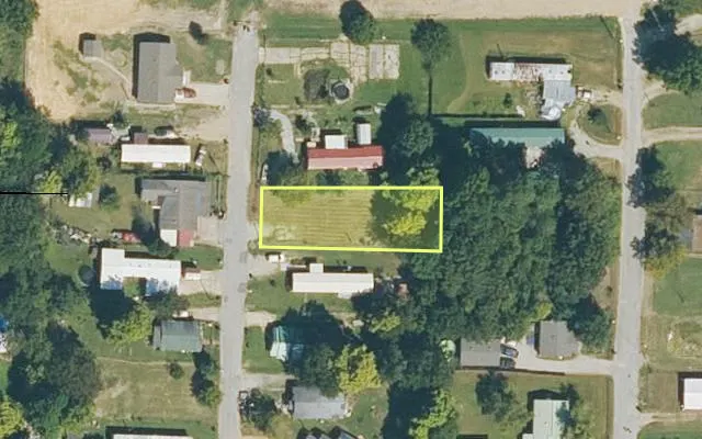 Aerial view of GREENE County parcel 1004-32310-015 — Arkansas post-auction with approximate parcel outline