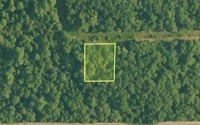 Aerial view of BAXTER County parcel 010-02465-257 — Arkansas post-auction with approximate parcel outline