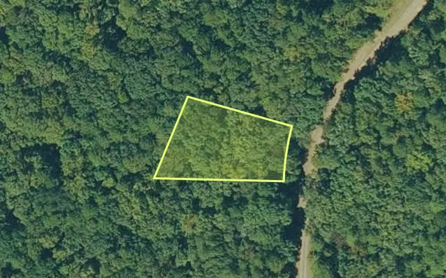 Aerial view of VAN BUREN County parcel 4300-15020-0000 — Arkansas post-auction with approximate parcel outline