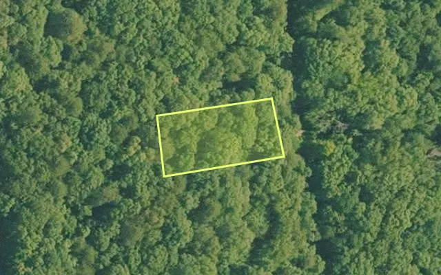 Aerial view of VAN BUREN County parcel 4050-09006-0000 — Arkansas post-auction with approximate parcel outline