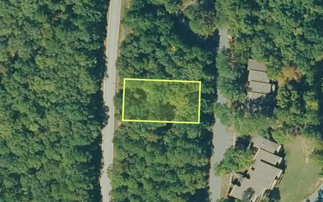 Aerial view of VAN BUREN County parcel 4250-04024-0000 — Arkansas post-auction with approximate parcel outline