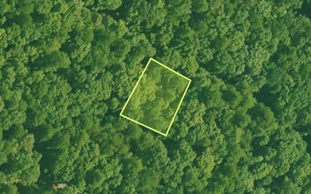 Aerial view of SALINE County parcel 564-00072-000 — Arkansas post-auction with approximate parcel outline