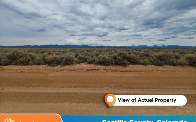 LandCentral listing preview for 4.68 acres in Costilla, CO — 12153
