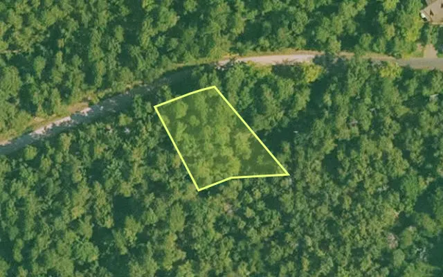 Aerial view of SALINE County parcel 600-00045-000 — Arkansas post-auction with approximate parcel outline