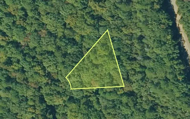 Aerial view of VAN BUREN County parcel 4300-03036-0000 — Arkansas post-auction with approximate parcel outline