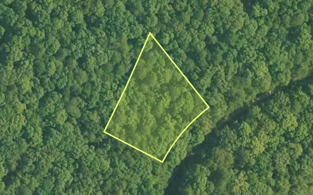 Aerial view of VAN BUREN County parcel 4410-02051-0000 — Arkansas post-auction with approximate parcel outline