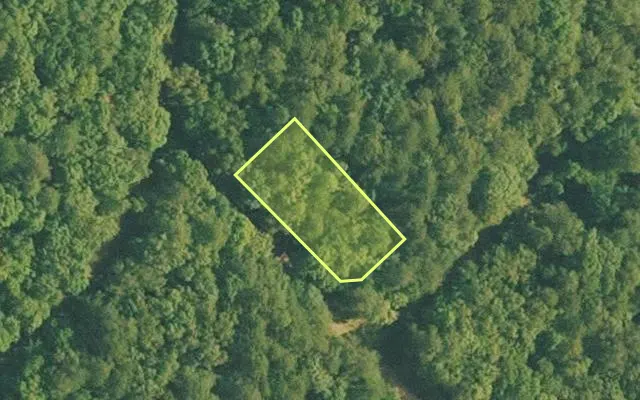 Aerial view of VAN BUREN County parcel 4050-06049-0000 — Arkansas post-auction with approximate parcel outline