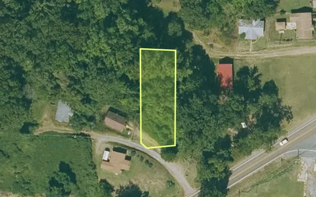 Aerial view of ST FRANCIS County parcel 0805-00487-0000 — Arkansas post-auction with approximate parcel outline