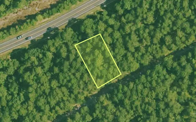 Aerial view of SALINE County parcel 668-00049-000 — Arkansas post-auction with approximate parcel outline
