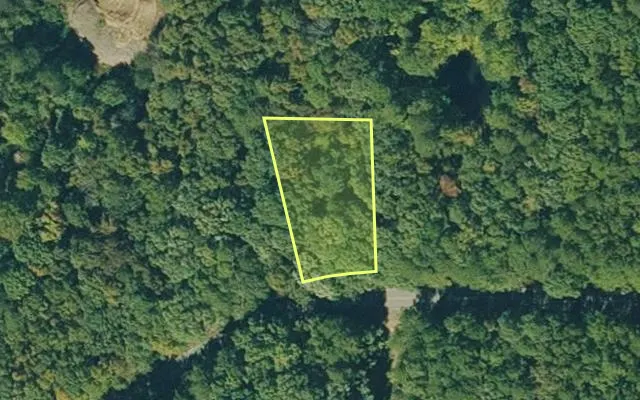 Aerial view of VAN BUREN County parcel 4300-04070-0000 — Arkansas post-auction with approximate parcel outline
