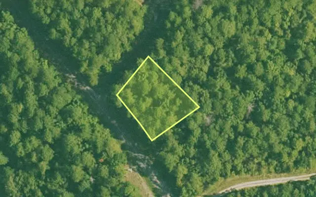 Aerial view of SALINE County parcel 608-00088-000 — Arkansas post-auction with approximate parcel outline