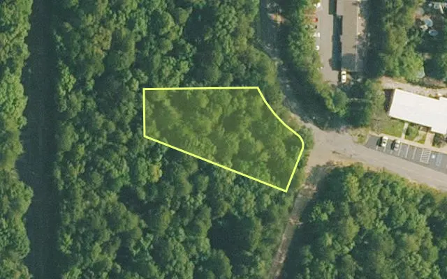 Aerial view of VAN BUREN County parcel 4400-19015-0000 — Arkansas post-auction with approximate parcel outline