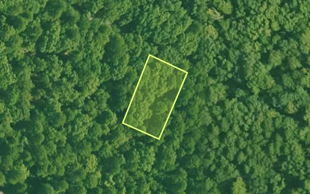 Aerial view of SALINE County parcel 564-00046-000 — Arkansas post-auction with approximate parcel outline