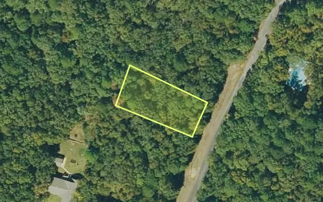Aerial view of VAN BUREN County parcel 4300-15431-0000 — Arkansas post-auction with approximate parcel outline