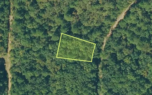 Aerial view of VAN BUREN County parcel 4300-06044-0000 — Arkansas post-auction with approximate parcel outline