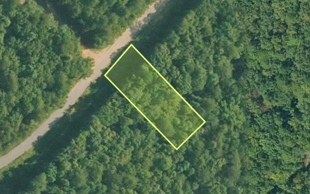 Aerial view of VAN BUREN County parcel 4300-01122-0000 — Arkansas post-auction with approximate parcel outline