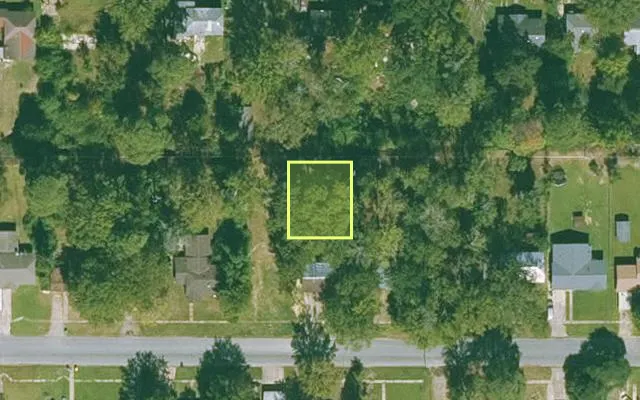 Aerial view of JEFFERSON County parcel 930-03416-000 — Arkansas post-auction with approximate parcel outline