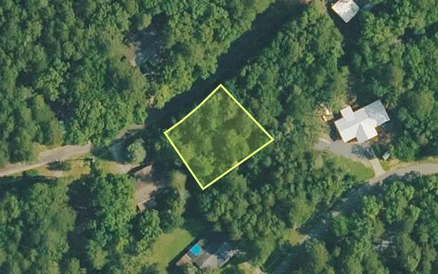 Aerial view of VAN BUREN County parcel 4400-01157-0000 — Arkansas post-auction with approximate parcel outline