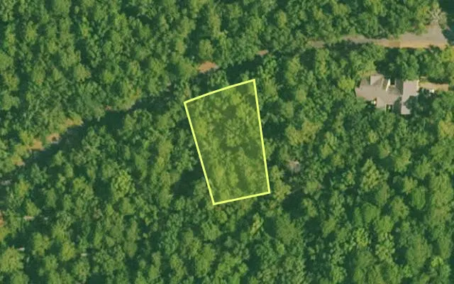 Aerial view of SALINE County parcel 456-00212-000 — Arkansas post-auction with approximate parcel outline
