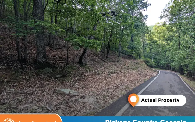 LandCentral listing preview for 0.61 acres in Pickens, GA — 14994