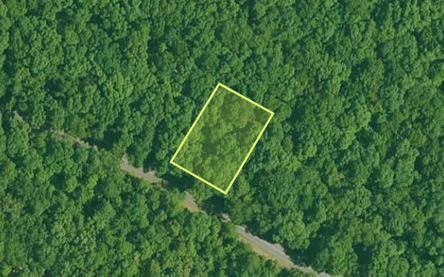 Aerial view of GARLAND County parcel 66161 — Arkansas post-auction with approximate parcel outline