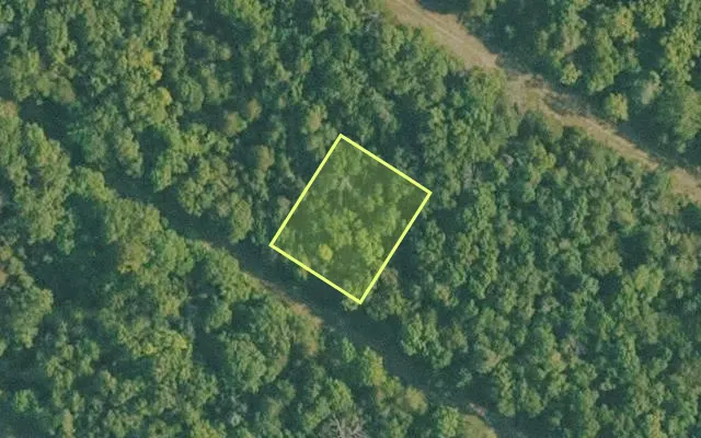 Aerial view of BAXTER County parcel 010-01608-305 — Arkansas post-auction with approximate parcel outline