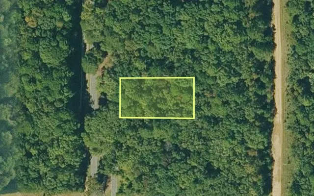 Aerial view of VAN BUREN County parcel 4050-12320-0000 — Arkansas post-auction with approximate parcel outline