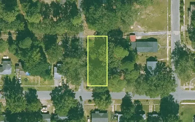 Aerial view of JEFFERSON County parcel 930-03382-000 — Arkansas post-auction with approximate parcel outline