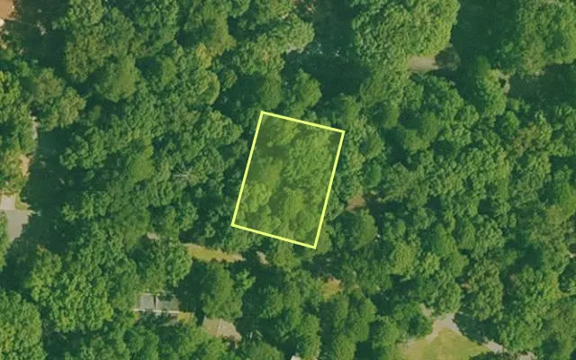 Aerial view of GARLAND County parcel 59300 — Arkansas post-auction with approximate parcel outline