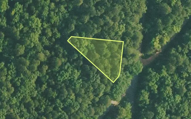 Aerial view of VAN BUREN County parcel 4300-01330-0000 — Arkansas post-auction with approximate parcel outline