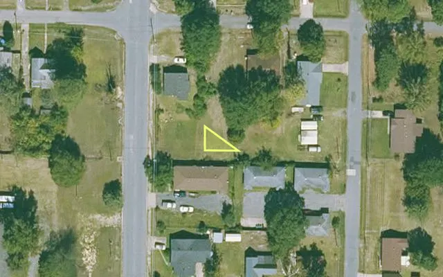 Aerial view of JEFFERSON County parcel 930-15912-000 — Arkansas post-auction with approximate parcel outline