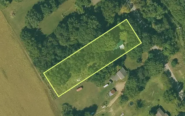 Aerial view of PHILLIPS County parcel 001-07062-000 — Arkansas post-auction with approximate parcel outline