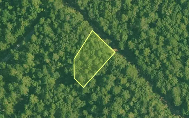 Aerial view of SALINE County parcel 496-00067-000 — Arkansas post-auction with approximate parcel outline