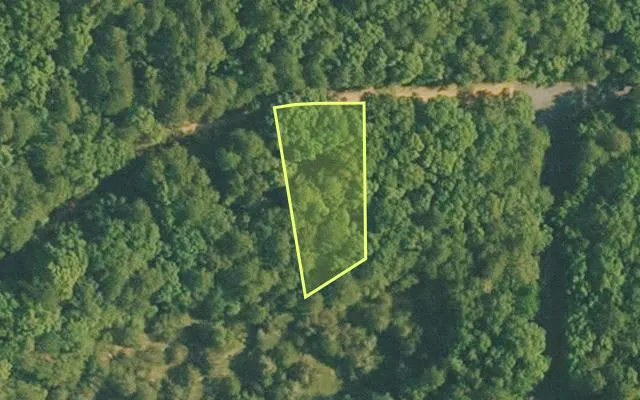 Aerial view of VAN BUREN County parcel 4400-19098-0000 — Arkansas post-auction with approximate parcel outline