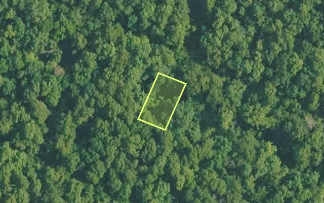 Aerial view of BAXTER County parcel 002-03476-000 — Arkansas post-auction with approximate parcel outline
