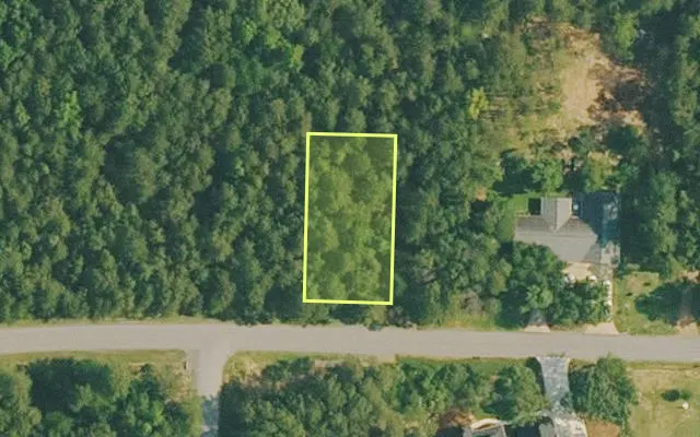 Aerial view of VAN BUREN County parcel 4200-01138-0000 — Arkansas post-auction with approximate parcel outline