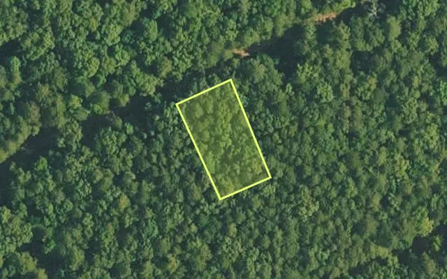 Aerial view of VAN BUREN County parcel 4400-12271-0000 — Arkansas post-auction with approximate parcel outline