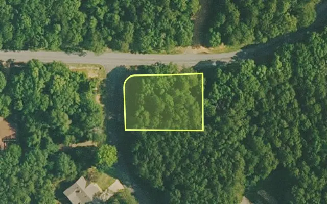 Aerial view of VAN BUREN County parcel 4450-05016-0000 — Arkansas post-auction with approximate parcel outline