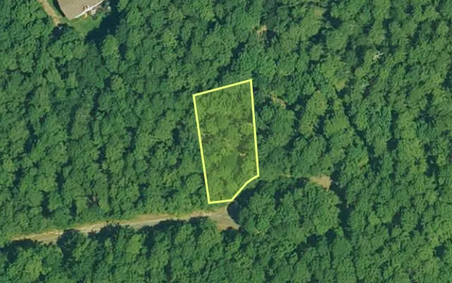 Aerial view of GARLAND County parcel 63820 — Arkansas post-auction with approximate parcel outline
