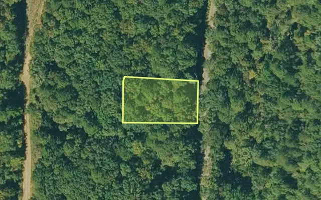 Aerial view of VAN BUREN County parcel 4050-12240-0000 — Arkansas post-auction with approximate parcel outline