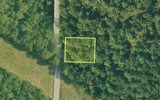 Aerial view of BAXTER County parcel 010-01925-001 — Arkansas post-auction with approximate parcel outline