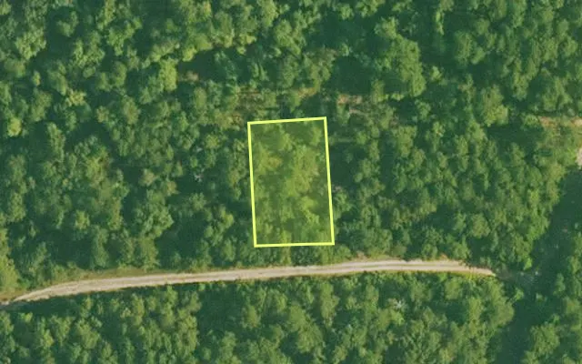 Aerial view of SALINE County parcel 420-00049-000 — Arkansas post-auction with approximate parcel outline