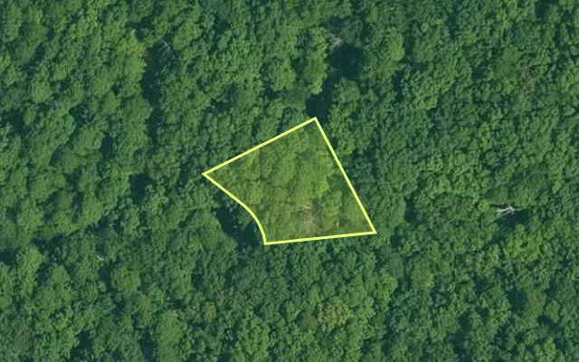 Aerial view of GARLAND County parcel 61277 — Arkansas post-auction with approximate parcel outline
