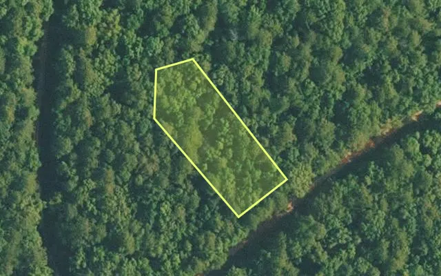 Aerial view of VAN BUREN County parcel 4400-17039-0000 — Arkansas post-auction with approximate parcel outline